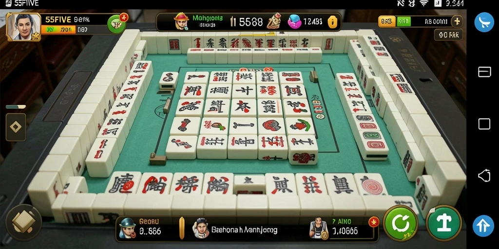 Tampilan gameplay 55FIVE yang menarik dan menantang.