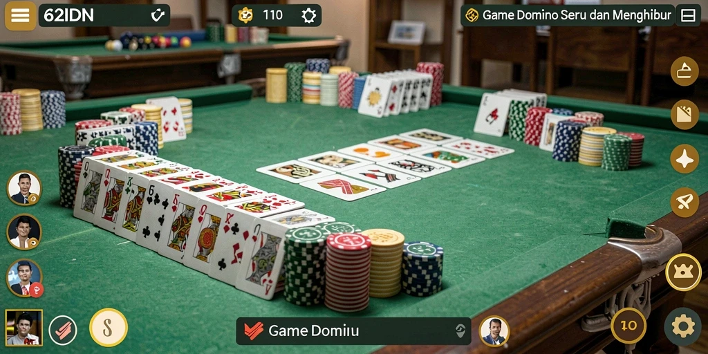 Tampilan seru dari gameplay 62IDN yang mengasyikkan.