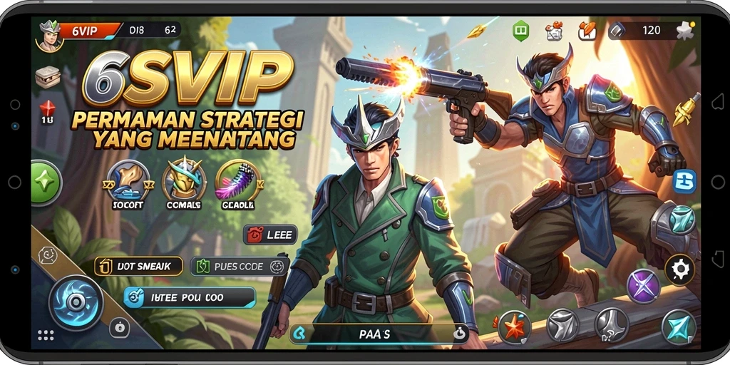 Tampilan gameplay menyenangkan di 6SVIP dengan aksi strategis yang intens.