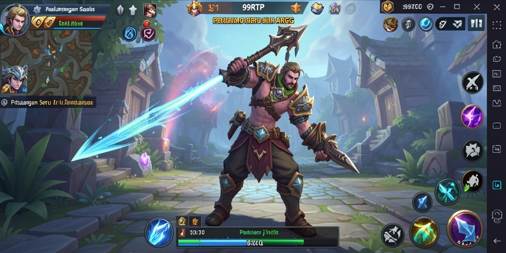 Tangkapan layar gameplay ARPG 99RTP yang mendebarkan dan penuh aksi.