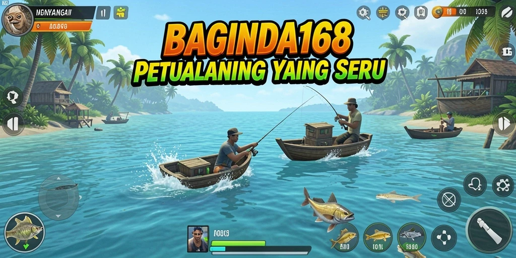 Tangkapan ikan yang realistis dalam gameplay BAGINDA168.