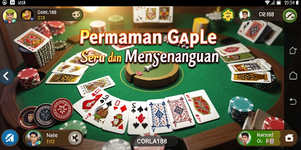 Tampilan gameplay seru dengan pemain yang aktif di CORLA188.