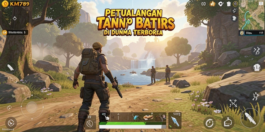 Gameplay unik KM789 di dunia terbuka yang menakjubkan.