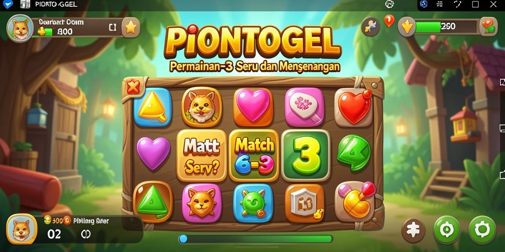 Tangkapan layar gameplay PIONTOGEL yang penuh warna dan menantang.