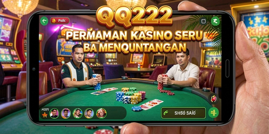 Tampilan gameplay seru dan interaktif di QQ222.