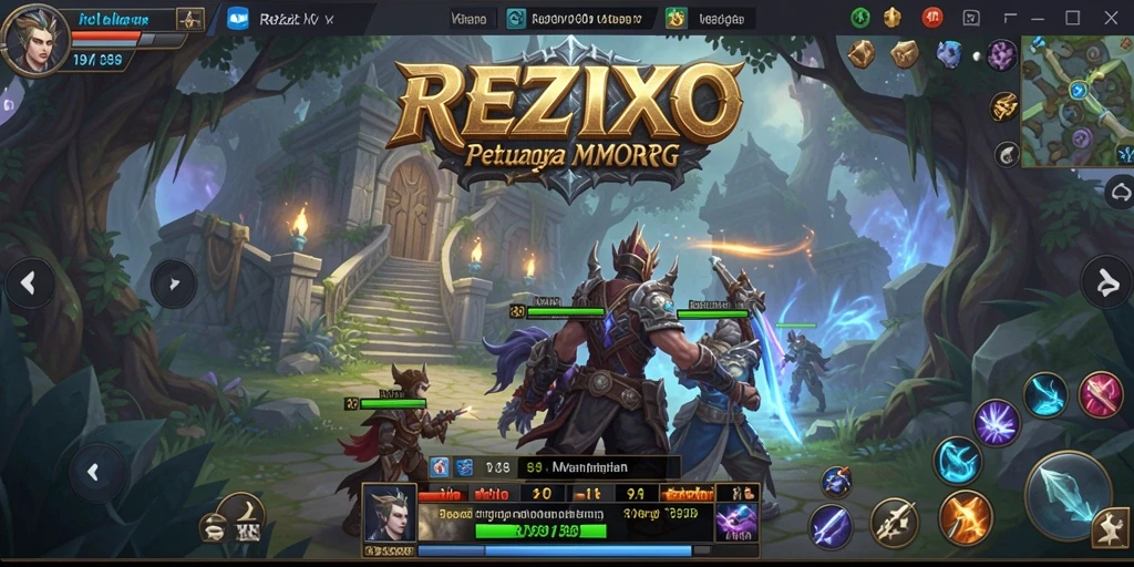 Tangkapan layar gameplay epik di dunia <strong>REZIXO</strong> yang penuh petualangan.