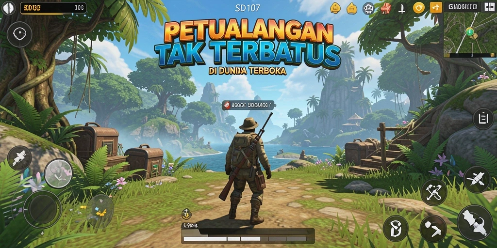 Gameplay menakjubkan di dunia Open World yang luas dan interaktif.