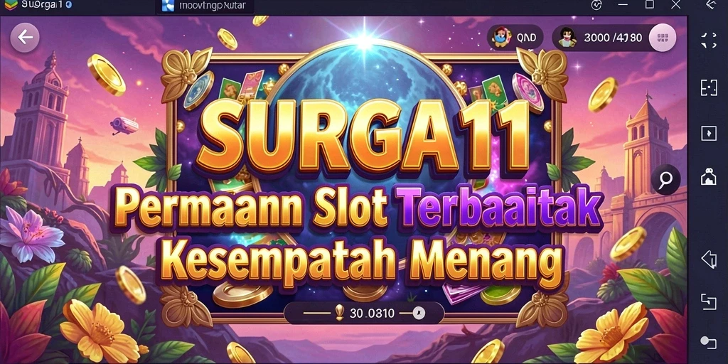 Tampilan gameplay SURGA11 yang memukau dan mengesankan.