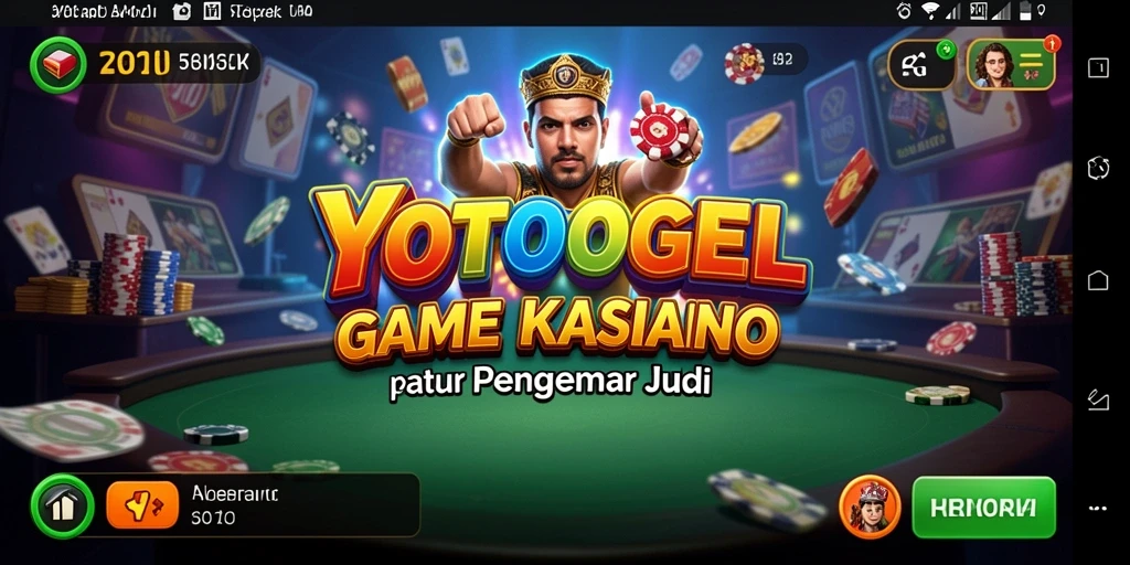 Tampilan permainan Kasino yang menarik dan mendebarkan di YOTOGEL.